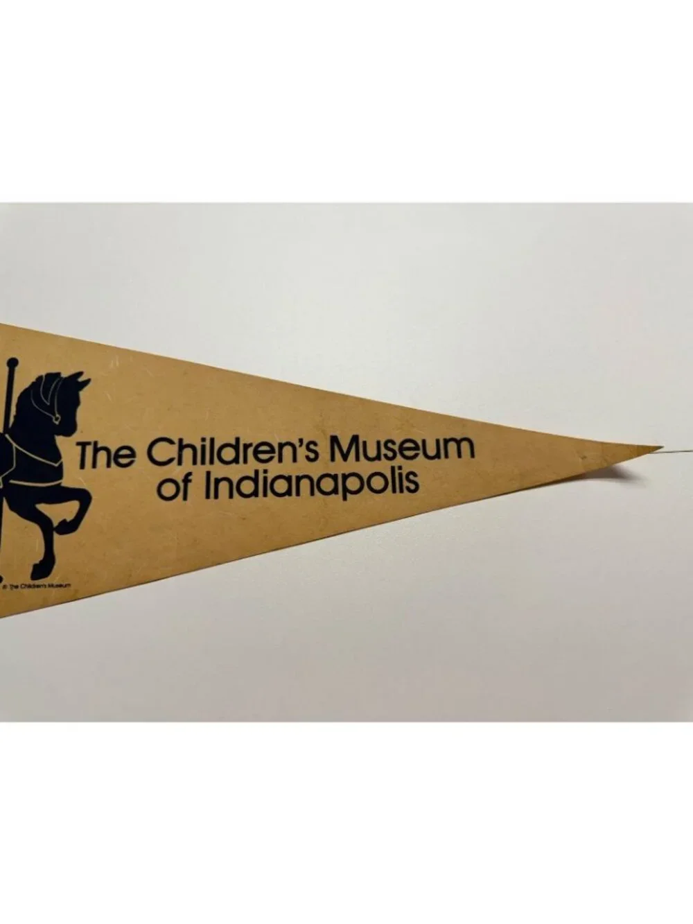 Vintage The Children's Museum of Indianapolis pennant